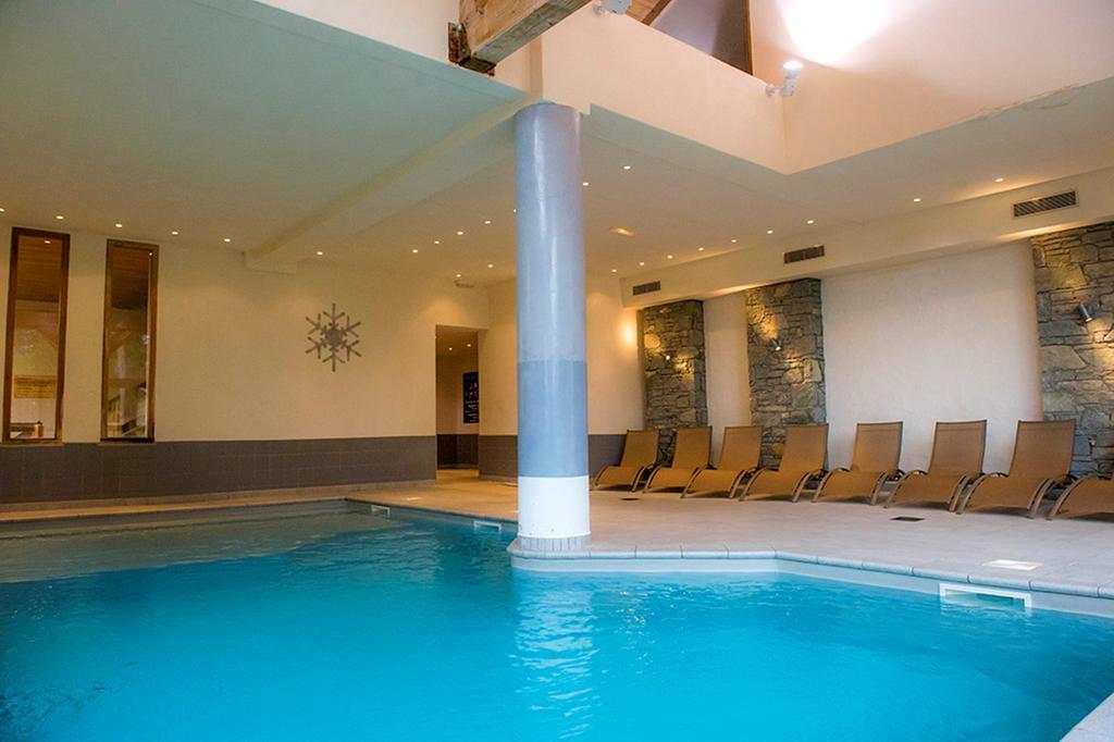 Residence Goelia Les Chalets De Wengen La Plagne Luaran gambar
