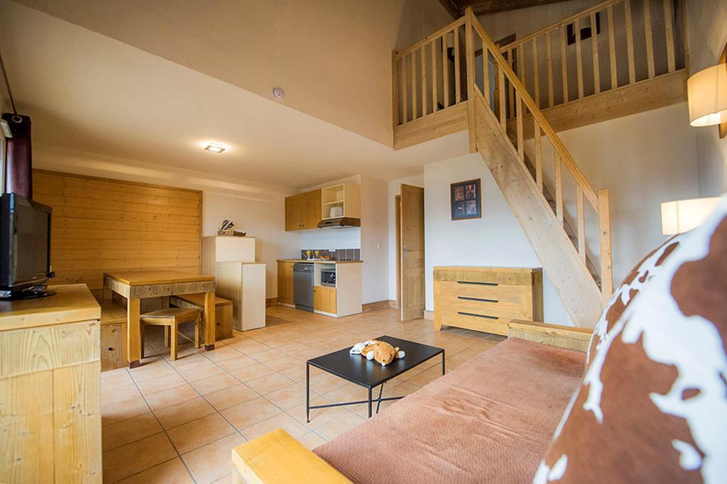 Residence Goelia Les Chalets De Wengen La Plagne Luaran gambar