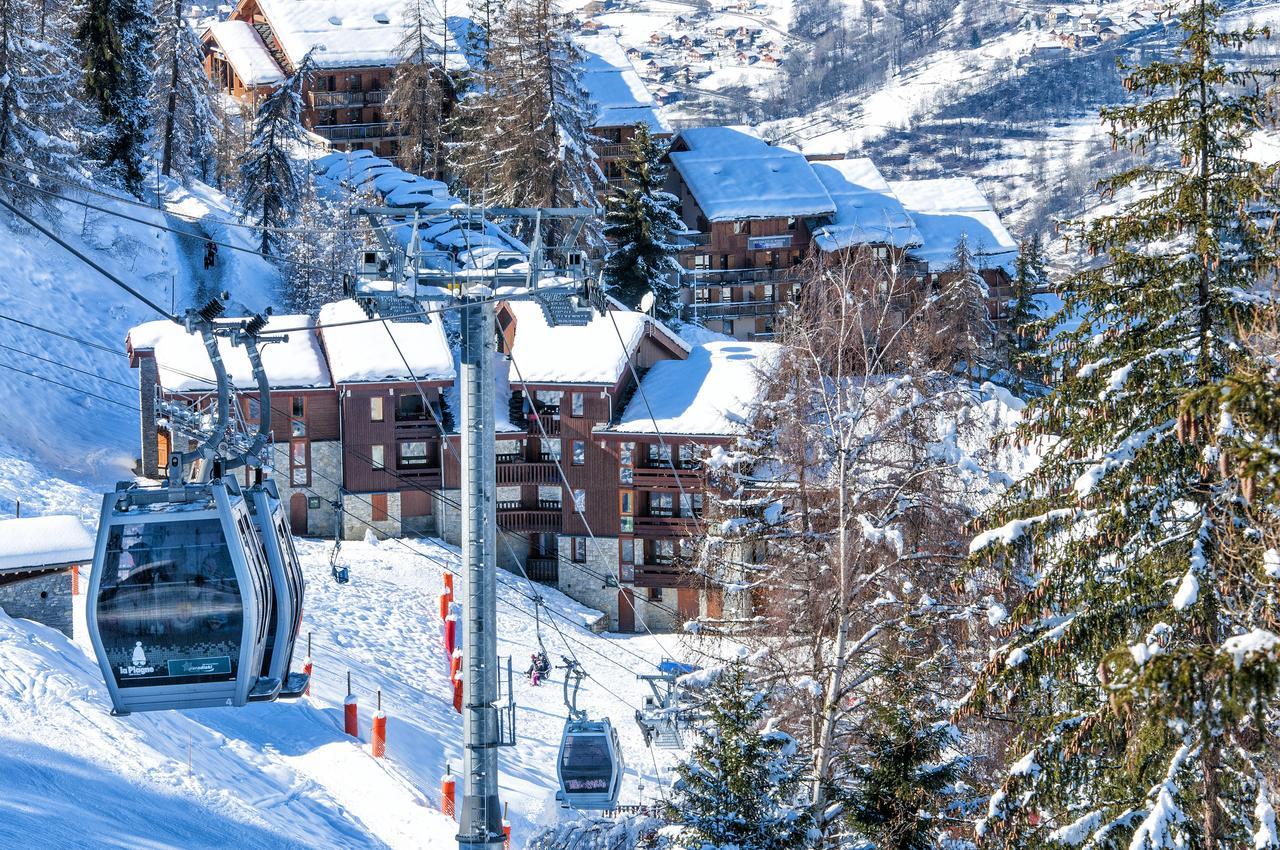 Residence Goelia Les Chalets De Wengen La Plagne Luaran gambar